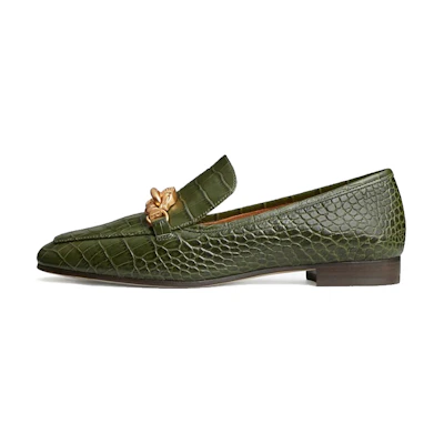 (W) TORY BURCH Jessa Loafer 'Green Fashion'
