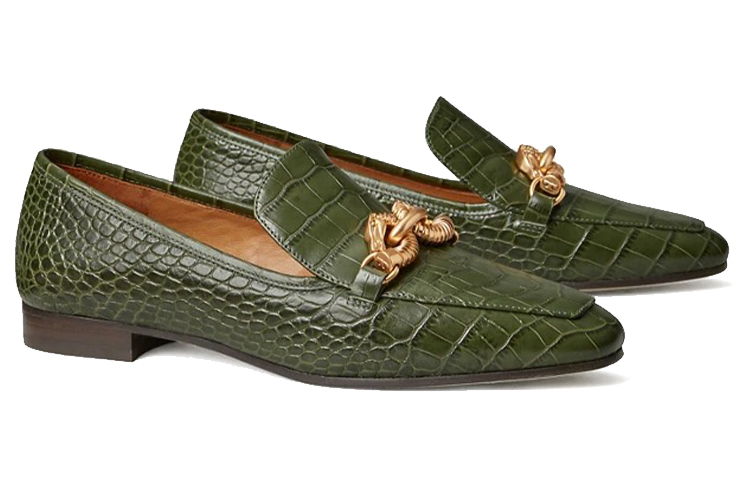 (W) TORY BURCH Jessa Loafer 'Green Fashion' 圖 3