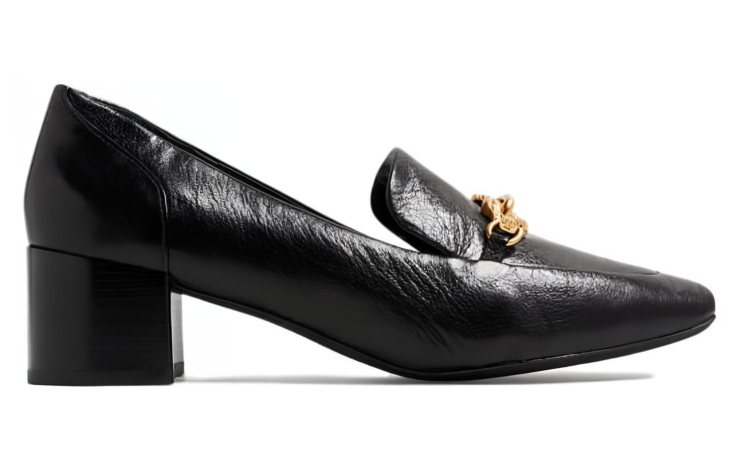 (W) TORY BURCH Jessa Loafer Pump 'Black Leather' 圖 2