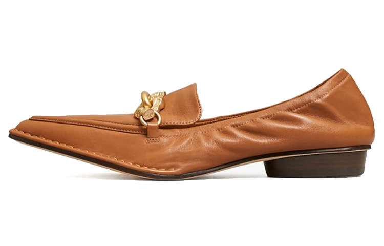 (W) TORY BURCH Jessa Pointy-Toe Loafer 'Brown'