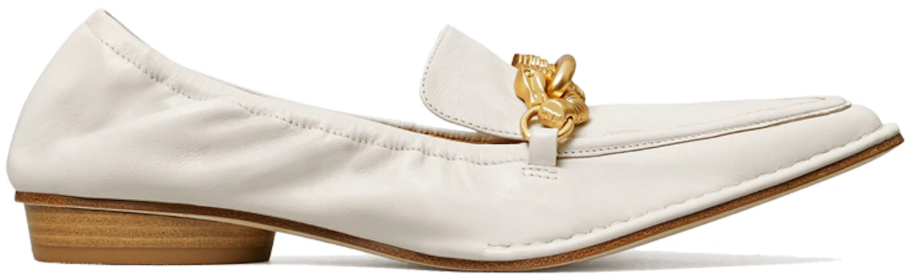 (W) TORY BURCH Jessa Pointy-Toe Loafer ''Wit'' 80066-164 Order (W) TORY BURCH Jessa Pointy-Toe Loafer ''Wit'' 80066-164