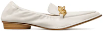Order (W) TORY BURCH Jessa Pointy-Toe Loafer ''Wit'' 80066-164