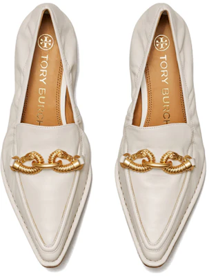 (W) TORY BURCH Jessa Pointy-Toe Loafer ''Wit'' 80066-164 Shop (W) TORY BURCH Jessa Pointy-Toe Loafer ''Wit'' 80066-164