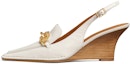 Buy (Women) TORY BURCH Jessa Slingback Heels 'White' 80973-100