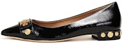 Buy (W) TORY BURCH Kira 'Ballet Flats Hitam Berstud' 57514-004