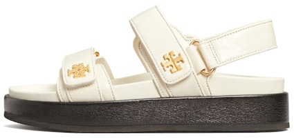 (Women) TORY BURCH Kira Sport Sandal New Ivory 'White' 144328-104 (Women) TORY BURCH Kira Sport Sandal New Ivory 'White' 144328-104