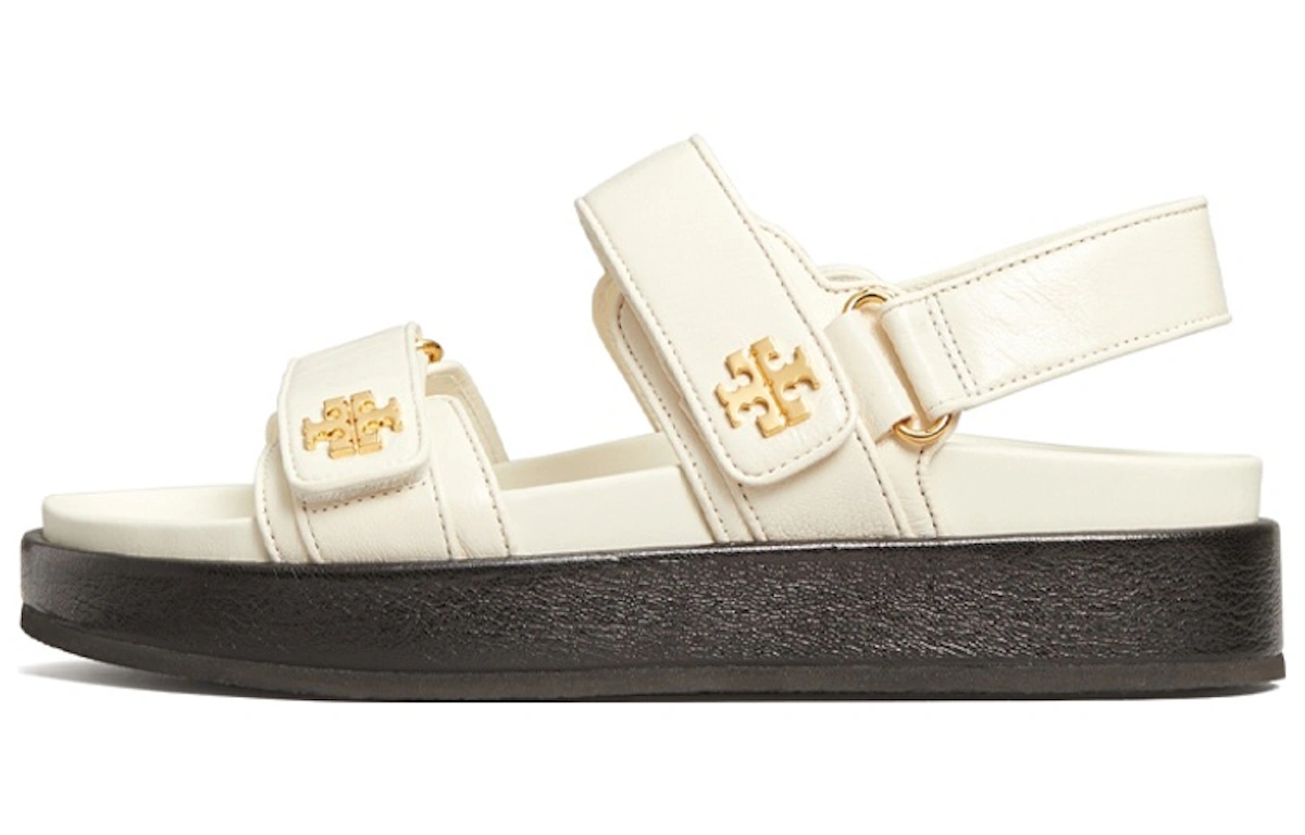 (Women) TORY BURCH Kira Sport Sandal New Ivory 'White'