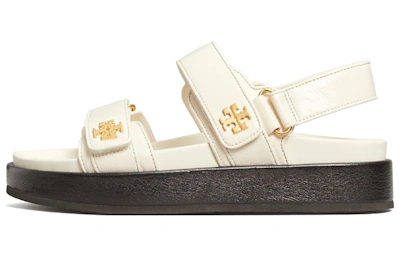 (Women) TORY BURCH Kira Sport Sandal New Ivory 'White'