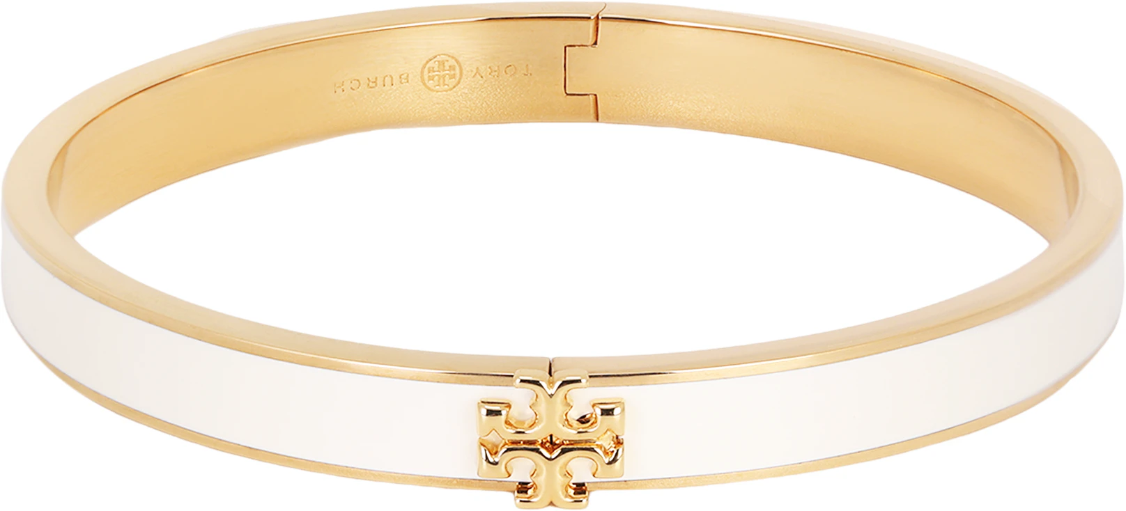 women-tory-burch-kira-two-tone-enamel-bracelet-with-gold-logo-for-women-white-90550-700