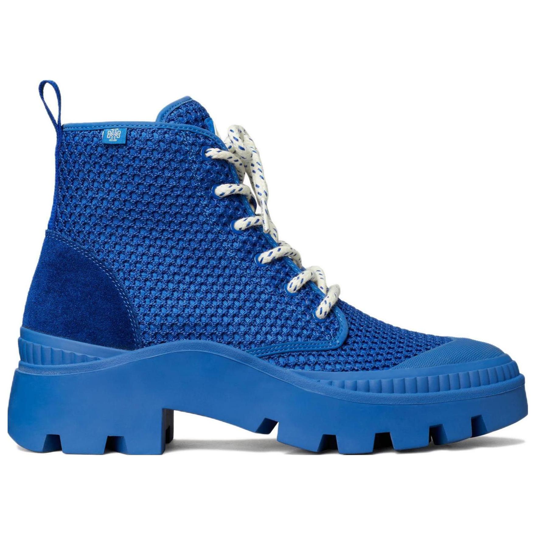 (W) TORY BURCH Lace-Up Fashion Ankle Boot 'Blue' 圖 2