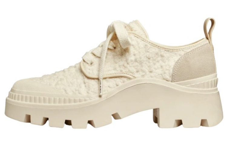 (Women) TORY BURCH Lace-Up Low 'Ivory White' 141191-100