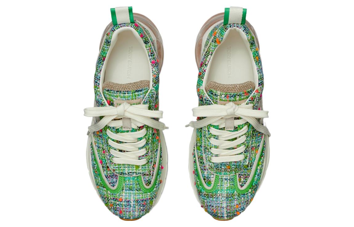 Lookbook (W) TORY BURCH Zapatos Bajos Verde Cordones Punta Redonda 150969-400