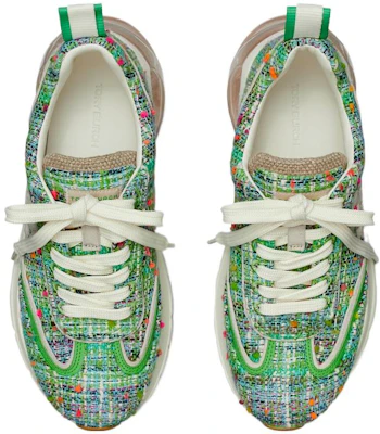 (Women) TORY BURCH Lace-Up Round Toe Low-Top 'Green' 150969-400 Lookbook (Women) TORY BURCH Lace-Up Round Toe Low-Top 'Green' 150969-400