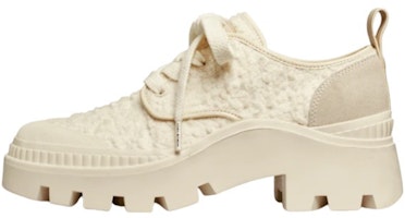 (Women) TORY BURCH Lace-Up Low 'Ivory White' 141191-100 (Women) TORY BURCH Lace-Up Low 'Ivory White' 141191-100