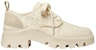 (W) TORY BURCH Kasut Bertali Rendah 'Ivory White' 141191-100