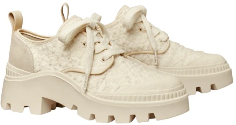 (Women) TORY BURCH Lace-Up Low 'Ivory White' 141191-100 Shop (Women) TORY BURCH Lace-Up Low 'Ivory White' 141191-100