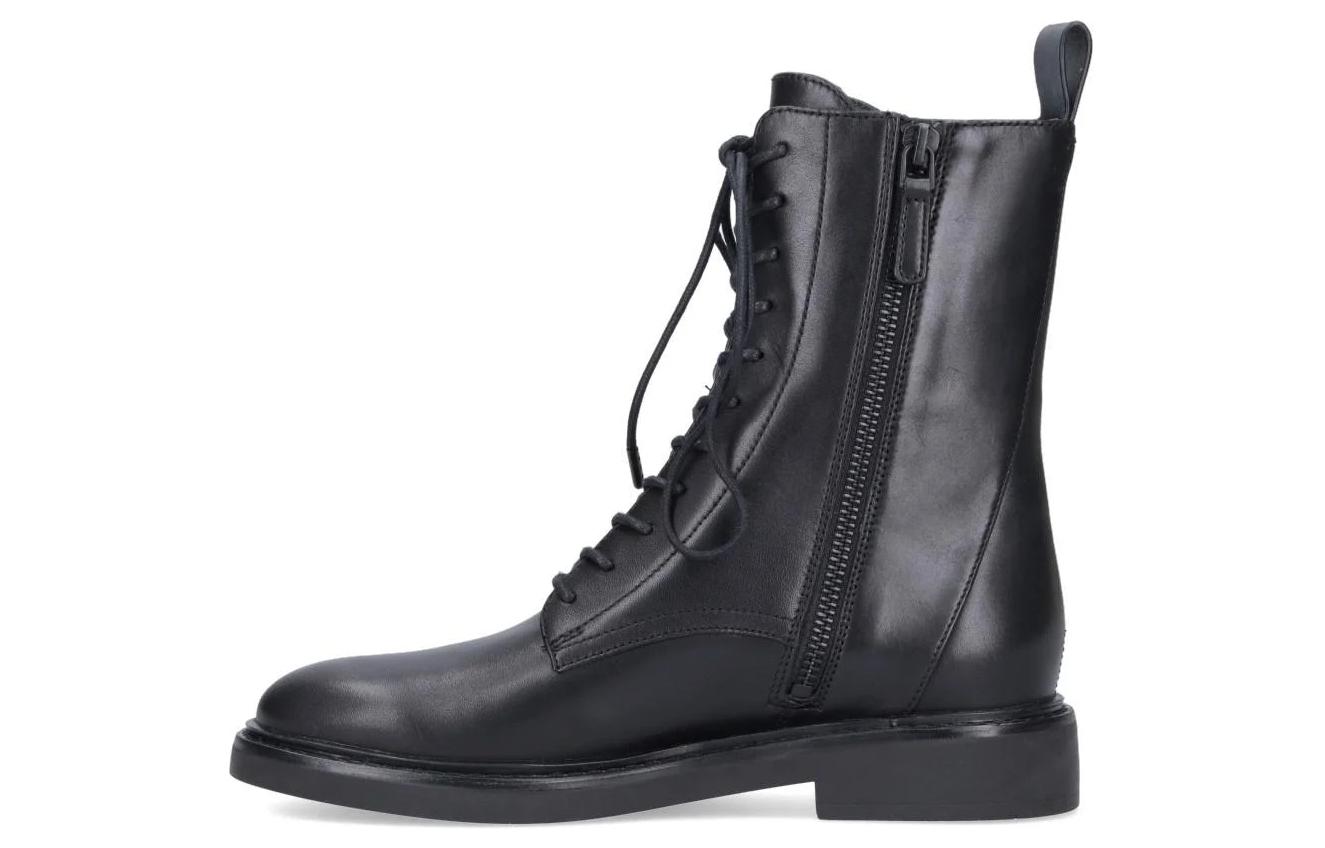 (W) TORY BURCH Leather Ankle Boot 3.5cm 'CMFTable Fashion Black'