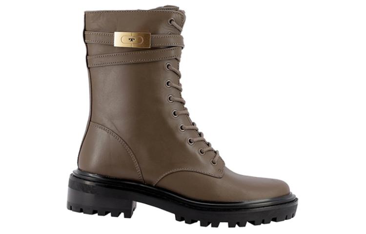 (W) TORY BURCH Leather Ankle Boot 'Brown' 圖 2