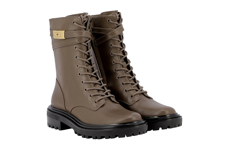 (W) TORY BURCH Leather Ankle Boot 'Brown' 圖 3