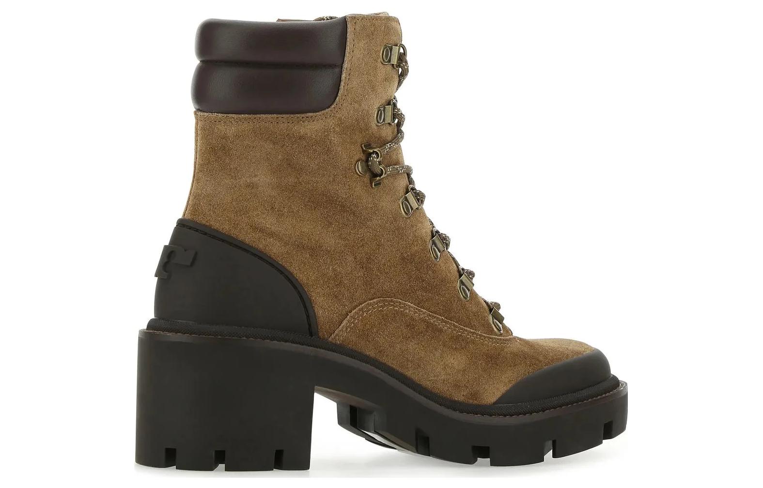 (W) TORY BURCH Leather Ankle Boot 'Yellow' 圖 3