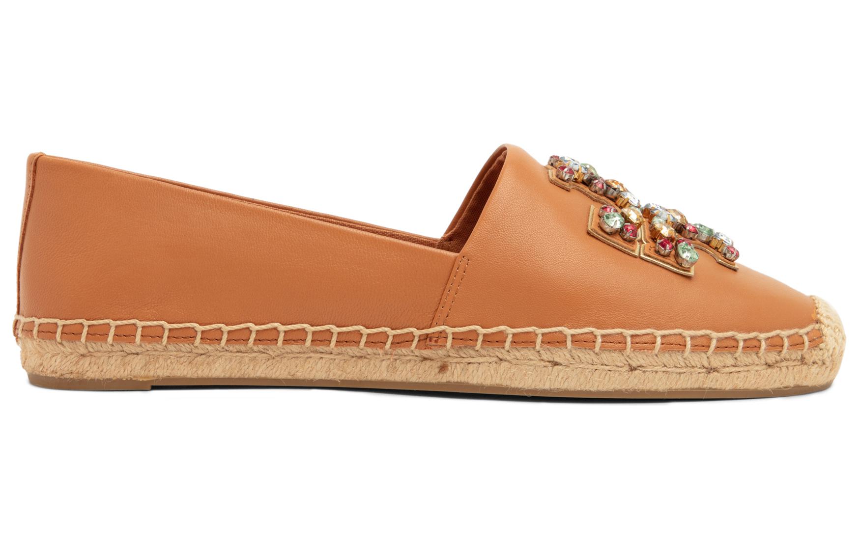 (W) TORY BURCH Leather Ballet Flat 'Orange' 圖 2