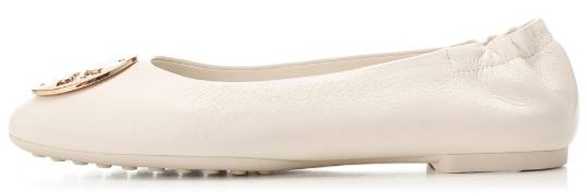 (W) TORY BURCH Flat Balerina Kulit 'Putih Fesyen' 147379-104 Buy (W) TORY BURCH Flat Balerina Kulit 'Putih Fesyen' 147379-104
