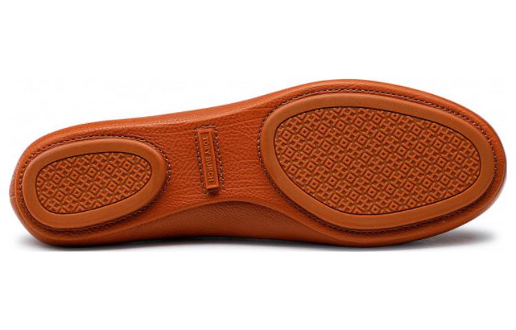 (W) TORY BURCH Leather Ballet Flats 'Brown' 圖 5