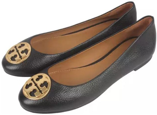 (W) TORY BURCH Sepatu Flat Ballet Kulit 'Hitam Klasik' 143666-001 Lookbook (W) TORY BURCH Sepatu Flat Ballet Kulit 'Hitam Klasik' 143666-001