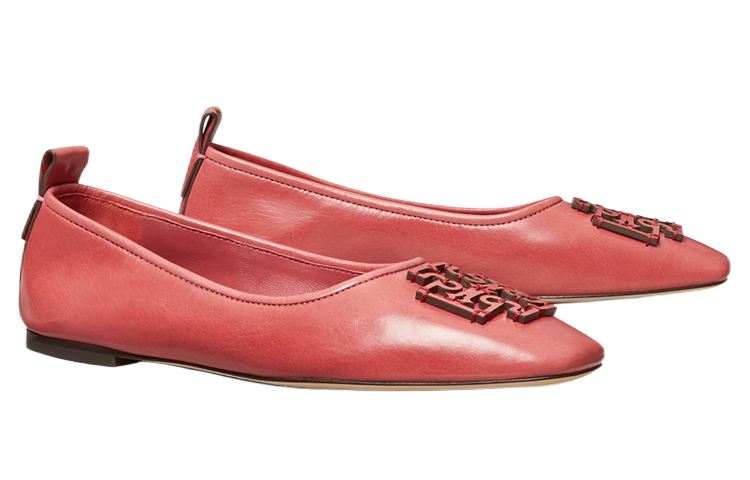 Order (W) TORY BURCH Bailarinas de Cuero 'Rosa' 139604-600