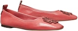 Order (W) TORY BURCH Kasut Ballet Kulit Wanita 'Pink' 139604-600