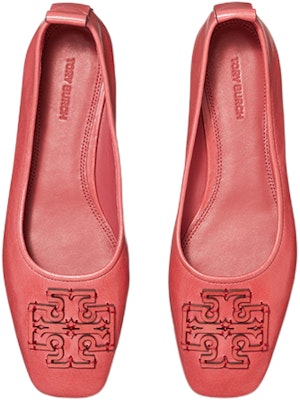 (W) TORY BURCH Kasut Ballet Kulit Wanita 'Pink' 139604-600 Lookbook (W) TORY BURCH Kasut Ballet Kulit Wanita 'Pink' 139604-600