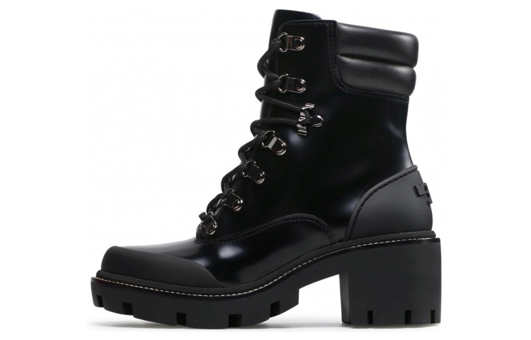 (Women) TORY BURCH Leather Block Heel Ankle Boot 'Black' 85304-004