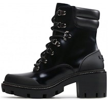 (Women) TORY BURCH Leather Block Heel Ankle Boot 'Black' 85304-004 (Women) TORY BURCH Leather Block Heel Ankle Boot 'Black' 85304-004
