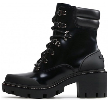 (Women) TORY BURCH Leather Block Heel Ankle Boot 'Black' 85304-004 Buy (Women) TORY BURCH Leather Block Heel Ankle Boot 'Black' 85304-004