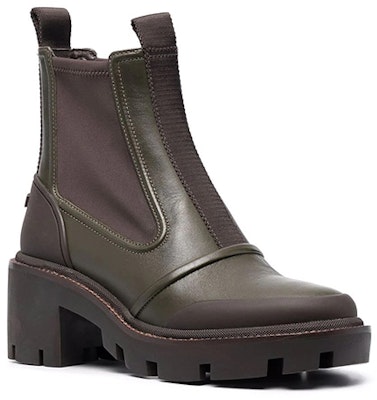 (W) Bota de Tobillo con Tacón Bloque de Cuero TORY BURCH 'Marrón' 83900-300 Order (W) Bota de Tobillo con Tacón Bloque de Cuero TORY BURCH 'Marrón' 83900-300