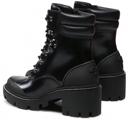 (Women) TORY BURCH Leather Block Heel Ankle Boot 'Black' 85304-004 Lookbook (Women) TORY BURCH Leather Block Heel Ankle Boot 'Black' 85304-004
