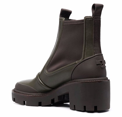 (Women) TORY BURCH Leather Block Heel Ankle Boot 'Brown' 83900-300 Lookbook (Women) TORY BURCH Leather Block Heel Ankle Boot 'Brown' 83900-300
