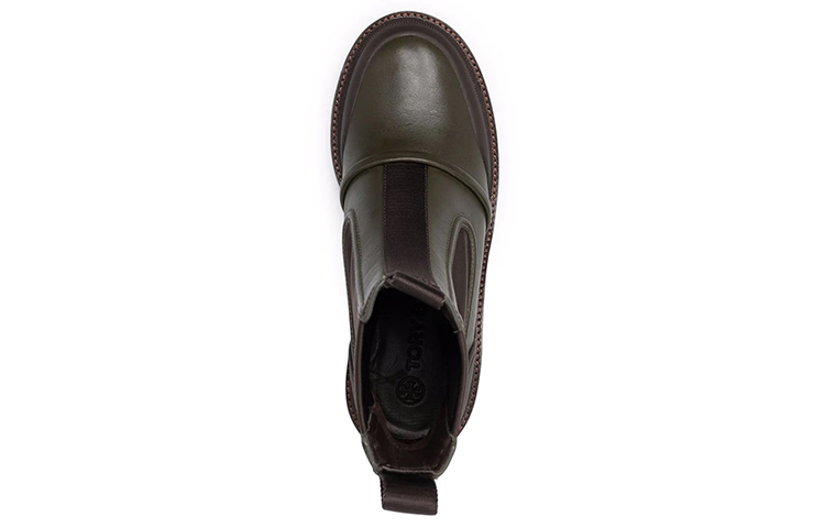 Shop (W) TORY BURCH But But Ankle Kulit Bertumit 'Brown' 83900-300