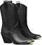 Order (Women) TORY BURCH Leather Block Heel Booties 'Black Fashion' 145857-006