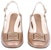 (W) TORY BURCH Kulit Buckle Tumit Blok 'Coklat' 136335-200