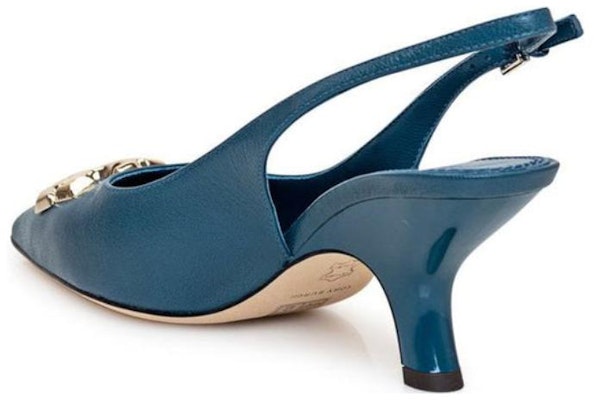 (Women) TORY BURCH Leather Buckle Pointed-Toe Stiletto 'Blue Fashion' 149150-449 Shop (Women) TORY BURCH Leather Buckle Pointed-Toe Stiletto 'Blue Fashion' 149150-449