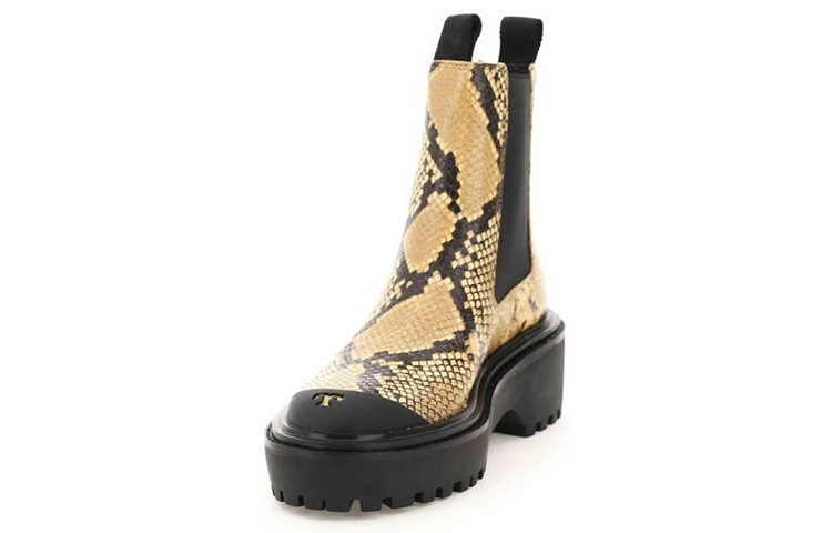 (W) TORY BURCH Leather Chelsea Boot 'Black Fashion' 圖 2