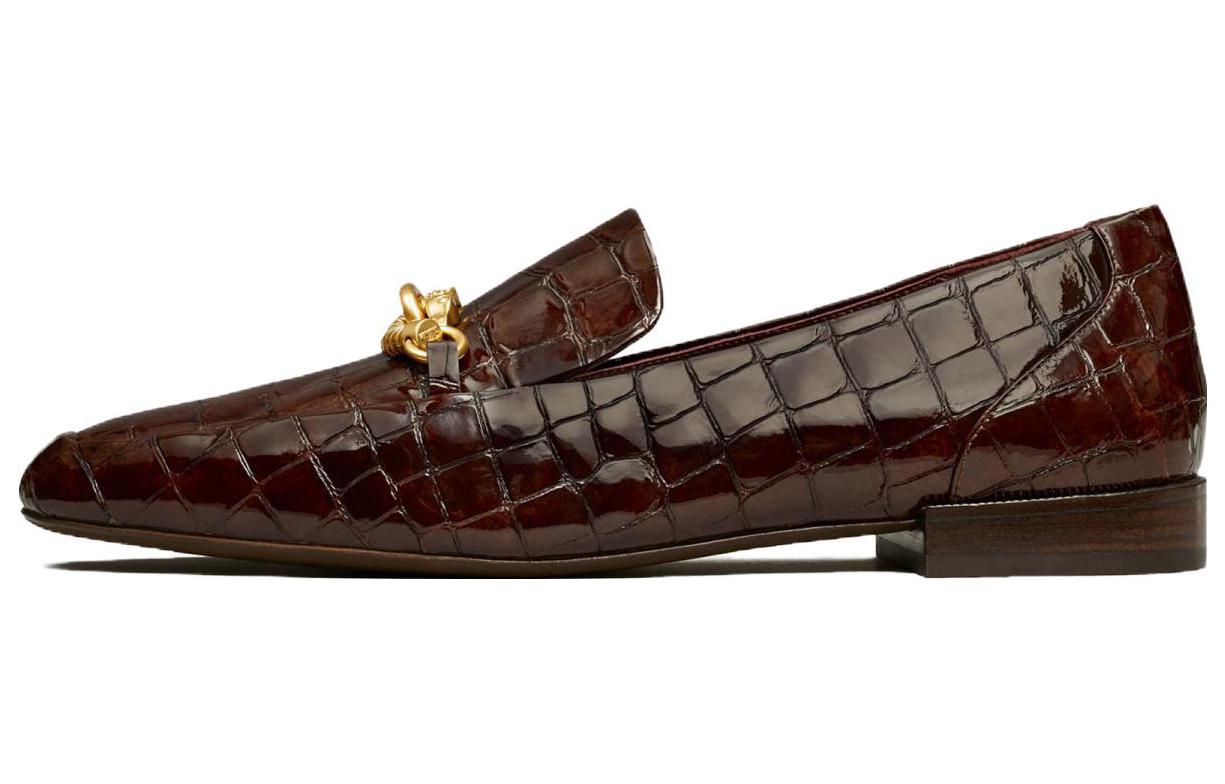 (W) TORY BURCH Leather CMFT Loafer 'Brown'