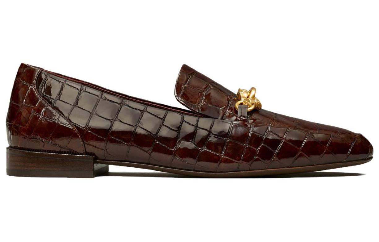 (W) TORY BURCH Leather CMFT Loafer 'Brown' 圖 2