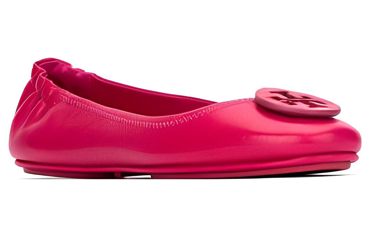 (W) TORY BURCH Leather Elastic Heel 'Double T Logo Red' 圖 2