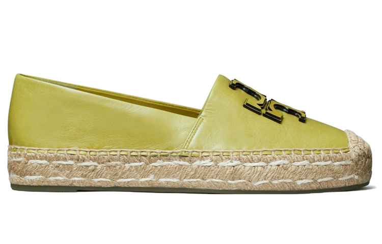(W) TORY BURCH Leather Espadrille 'Green Logo' 圖 2