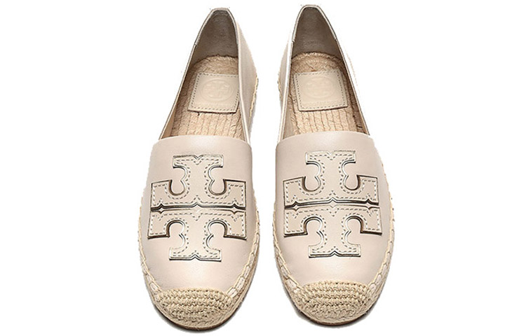 (W) TORY BURCH Leather Espadrilles 'Beige Minimalist' 圖 4