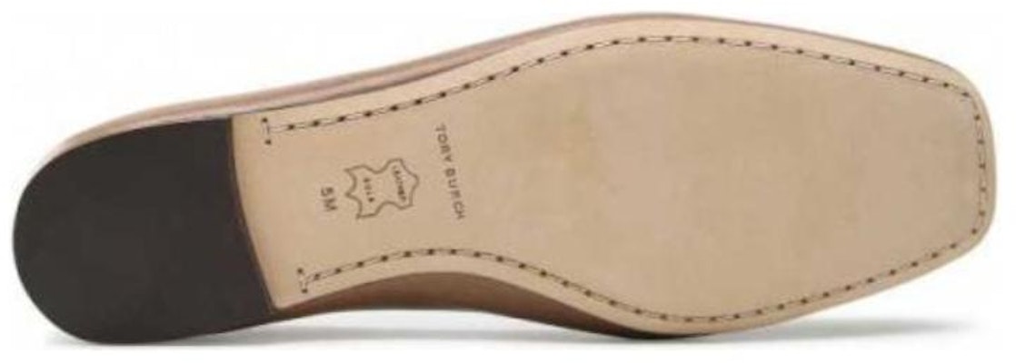 (W) TORY BURCH Zapatos Planos de Cuero 'Marrón Claro' 134895-200 Purchase (W) TORY BURCH Zapatos Planos de Cuero 'Marrón Claro' 134895-200