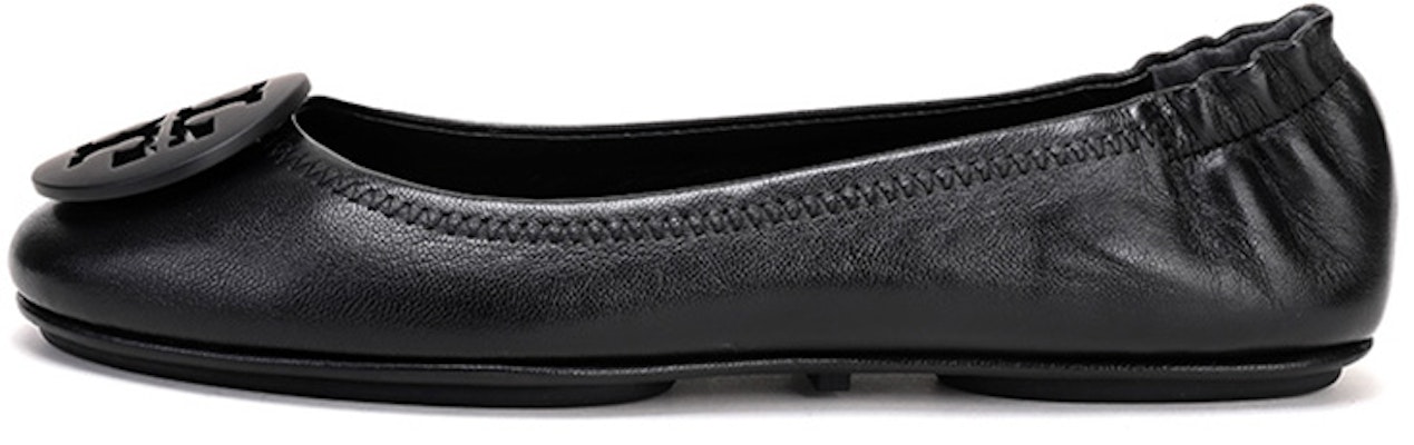 (Women) TORY BURCH Leather Flat 'Black' 49350-006 Buy (Women) TORY BURCH Leather Flat 'Black' 49350-006