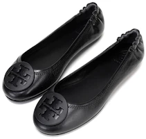 Lookbook (W) TORY BURCH Zapato Plano de Cuero 'Negro' 49350-006
